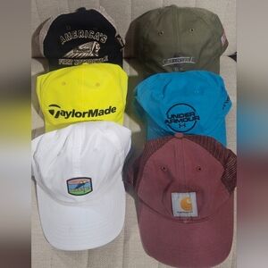 Assorted Baseball Caps Collection Smoke Free Home